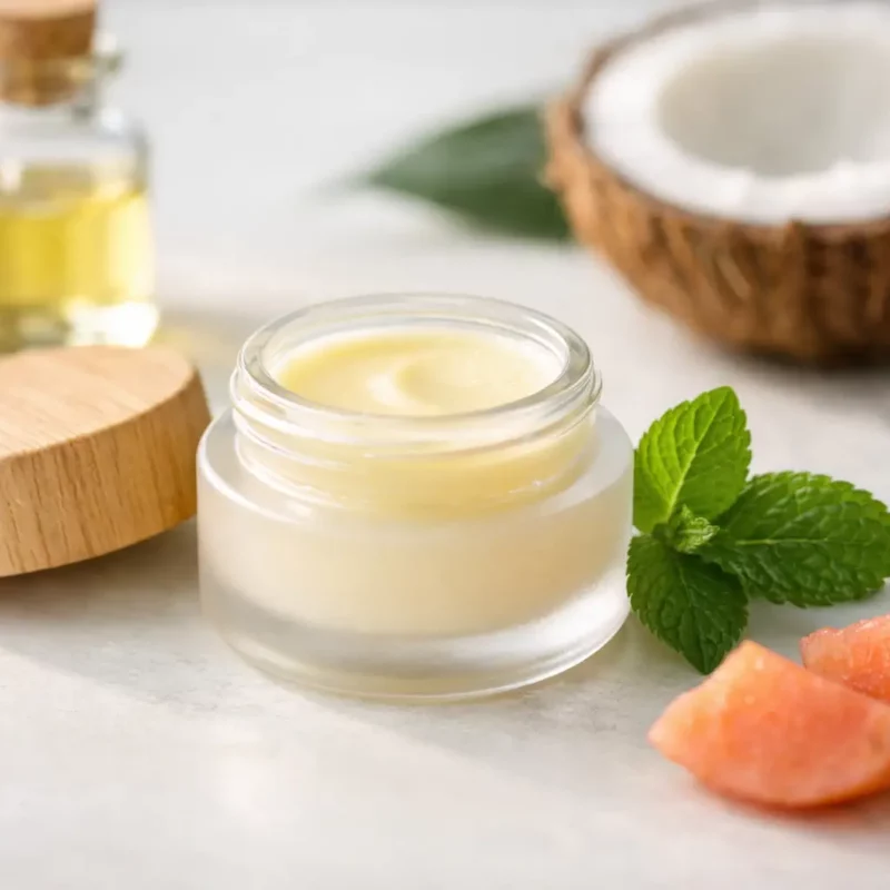Masełko do ust naturalne dla miękkich ust
