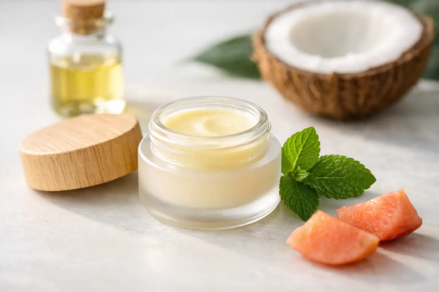 Masełko do ust naturalne dla miękkich ust